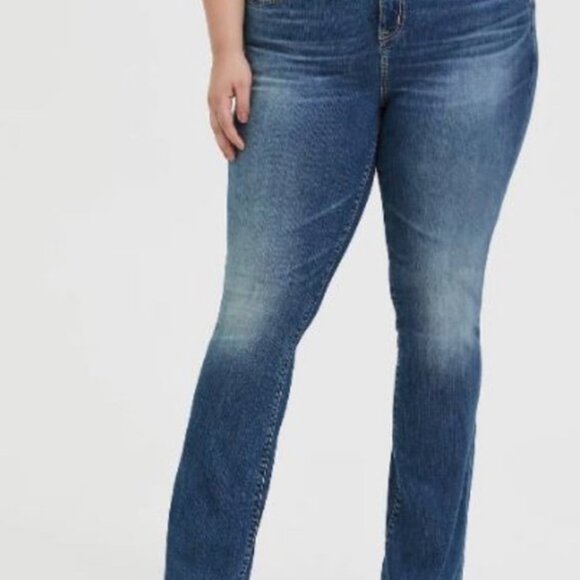 Torrid Slim Boot Jeans - Vintage Wash Size 14 - Picture 5 of 6